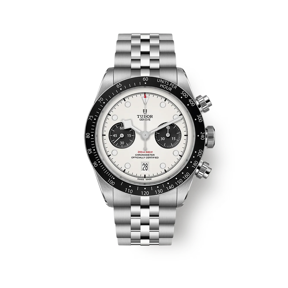 Silver Chronograph Watch