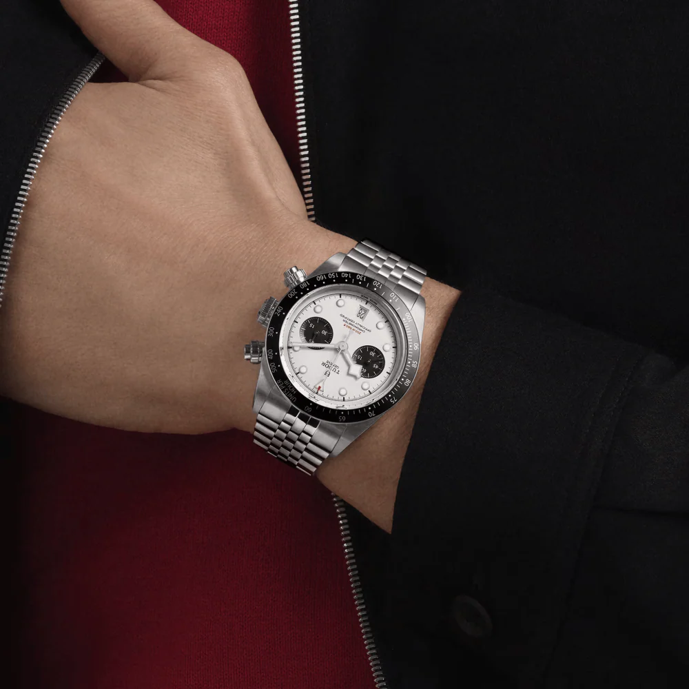 Silver Chronograph Watch - Image 2